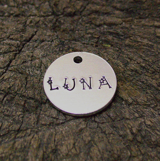 Luna Pet Name Tag