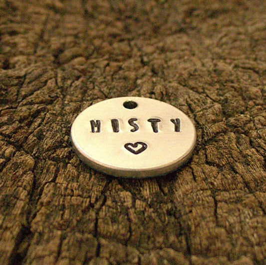 Misty Pet Name Tag