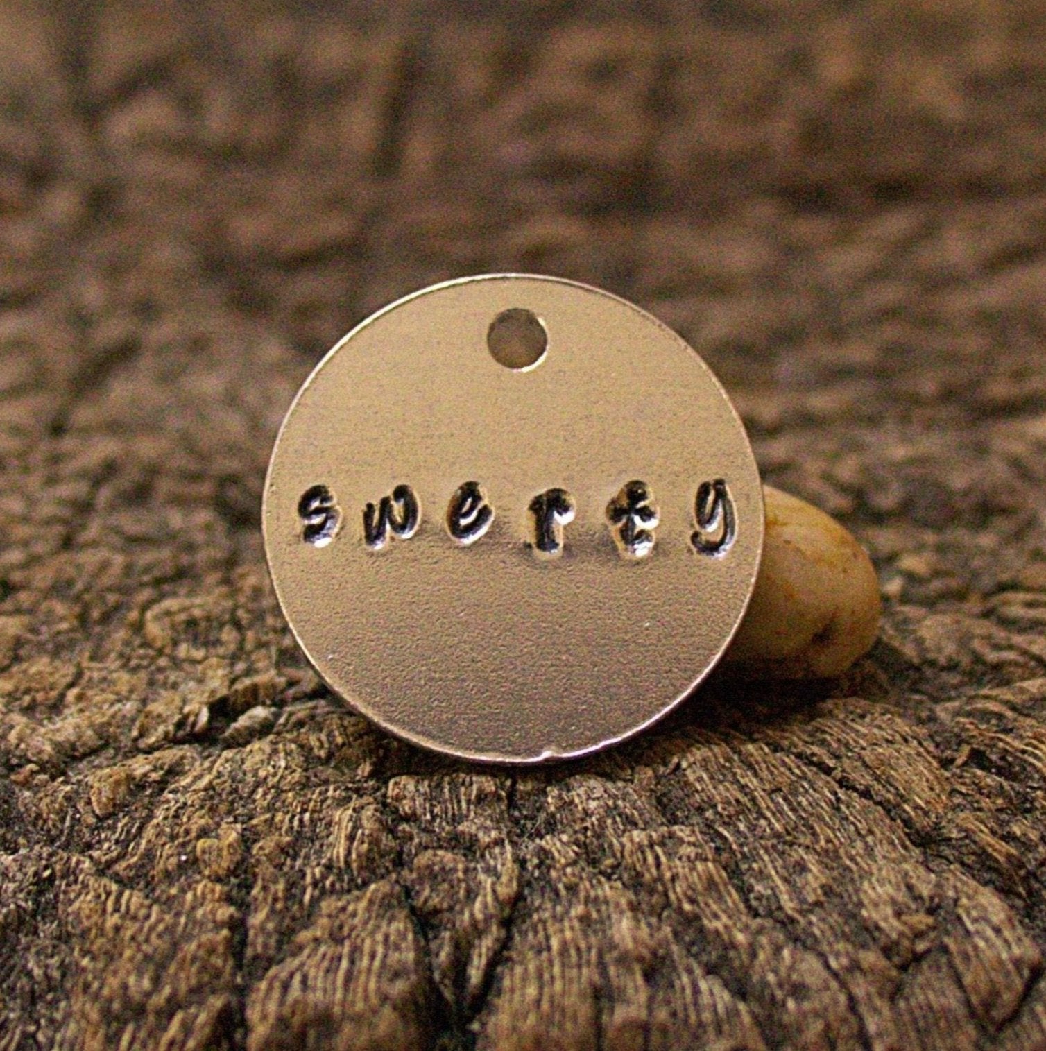 Swerty Pet Name Tag